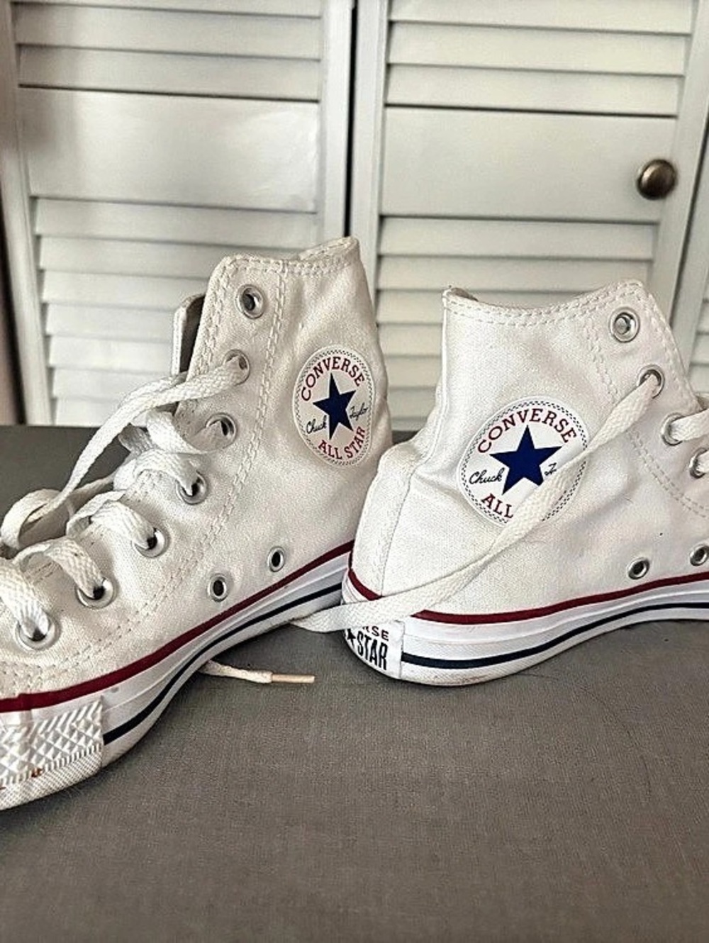Converse Chuck Taylor All Star High Top Sneakers White women’s US 6.5